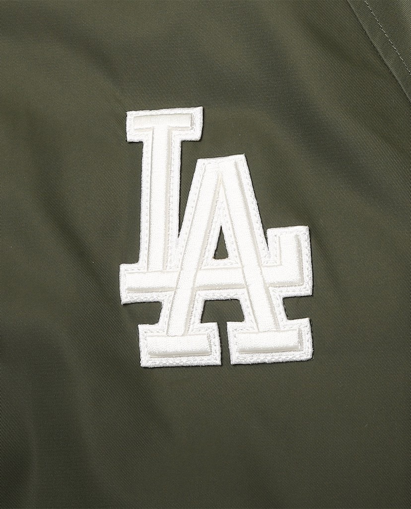 ao-bomber-jacket-mlb-basic-nylon-la-dodgers-green-31jpu0111-07k