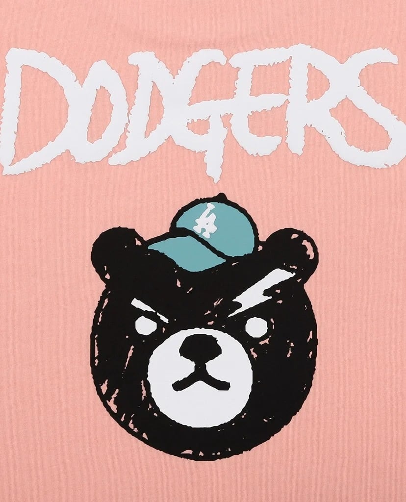 ao-thun-mlb-mega-bear-la-dodgers-pink-31tsc7131-07p