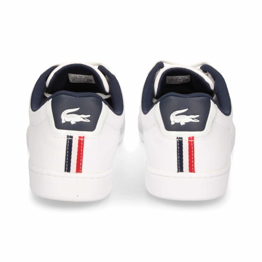giày nam lacoste carnaby evo leather and synthetic trainers 39sma0033