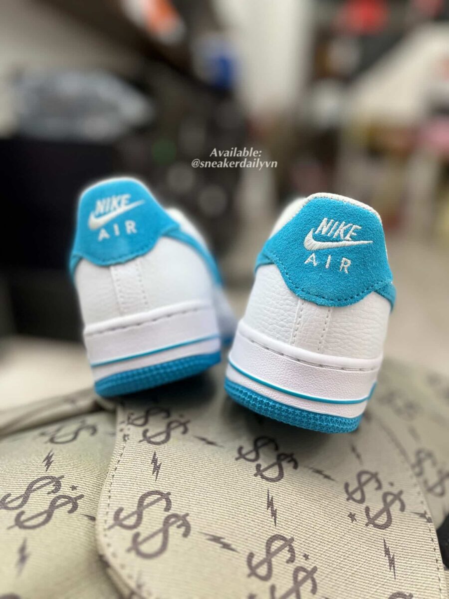 giày 'space jam' x nike air force 1 '07 'hare' (gs) dm3353-100