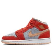 giày air jordan 1 mid se gs 'denim red' dm4384-600