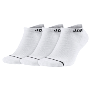 tất thể thao jordan jumpman no-show socks trắng pack 3
