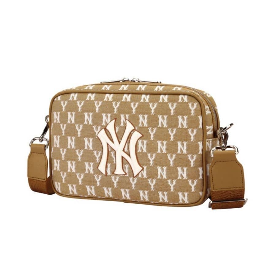 tui-deo-cheo-mlb-monogram-jacquard-cross-bag-mini-new-york-yankees-brown