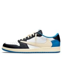 giày fragment design x travis scott x air jordan 1 retro low 'royal blue' dm7866-140