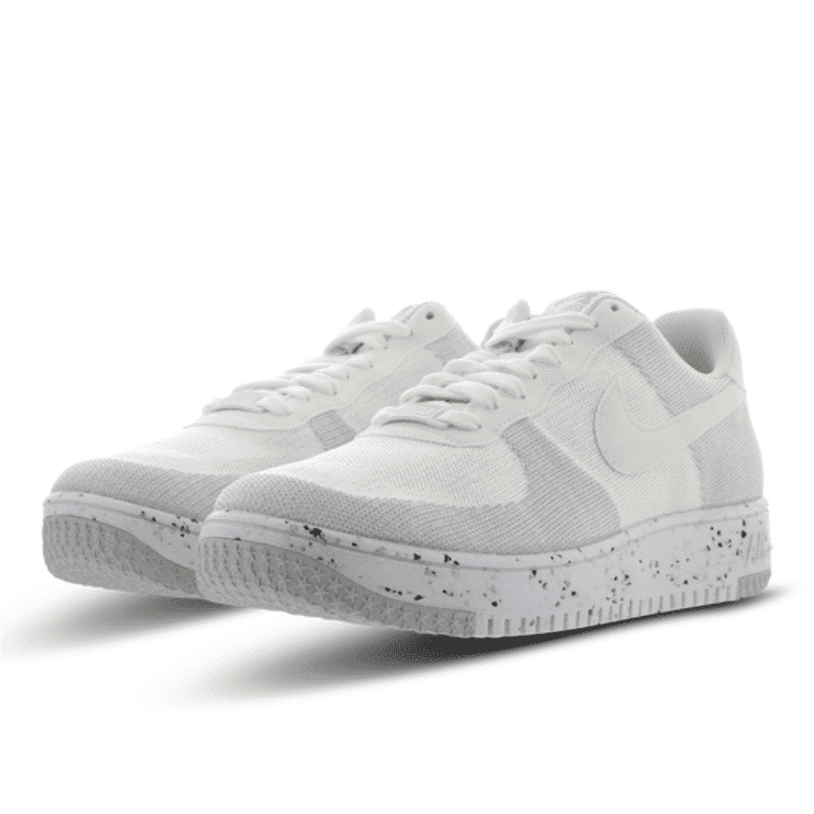 giày nike air force 1 crater flyknit 'white wolf grey' dc4831-100