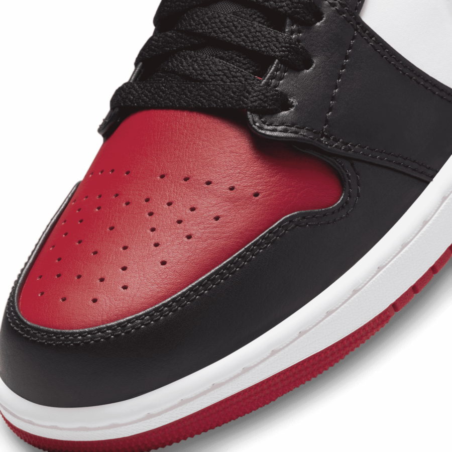 giày air jordan 1 low 'bred toe' 553558-612