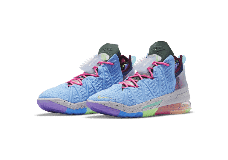 giày nike lebron 18 ep 'what the' dm2814-400