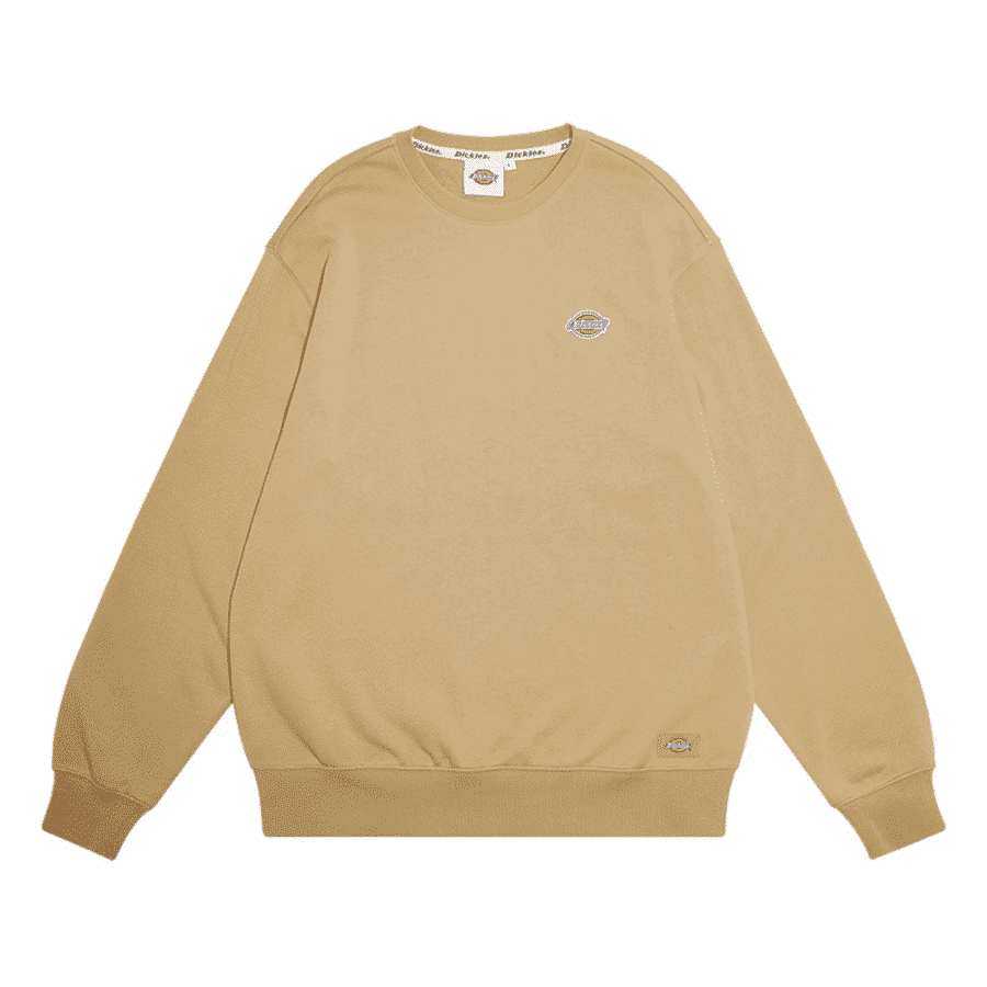 ao-sweatshirt-dickies-french-terry-brand-logo-embroidery-badge-beige-dk009428ch1