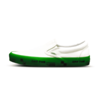 giày vans classic slip-on 'white green sole' vn0a5ao82hr