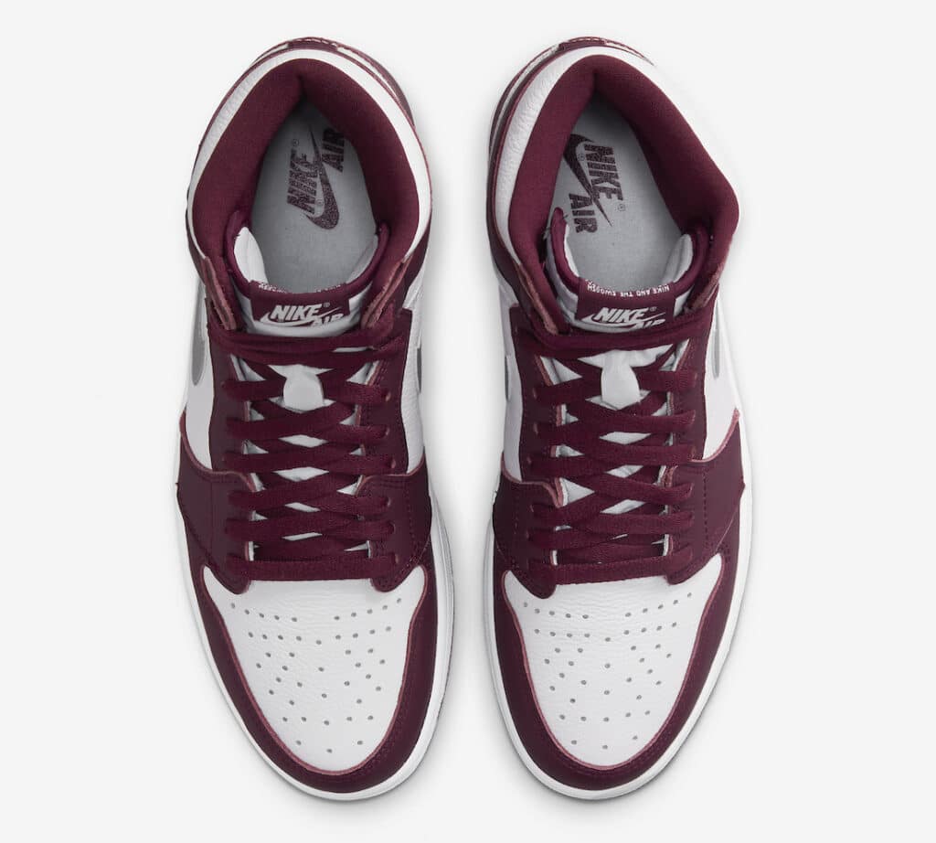 GiÃ y Air Jordan 1 Retro High OG 'Bordeaux' 575441-611 - Sneaker Daily