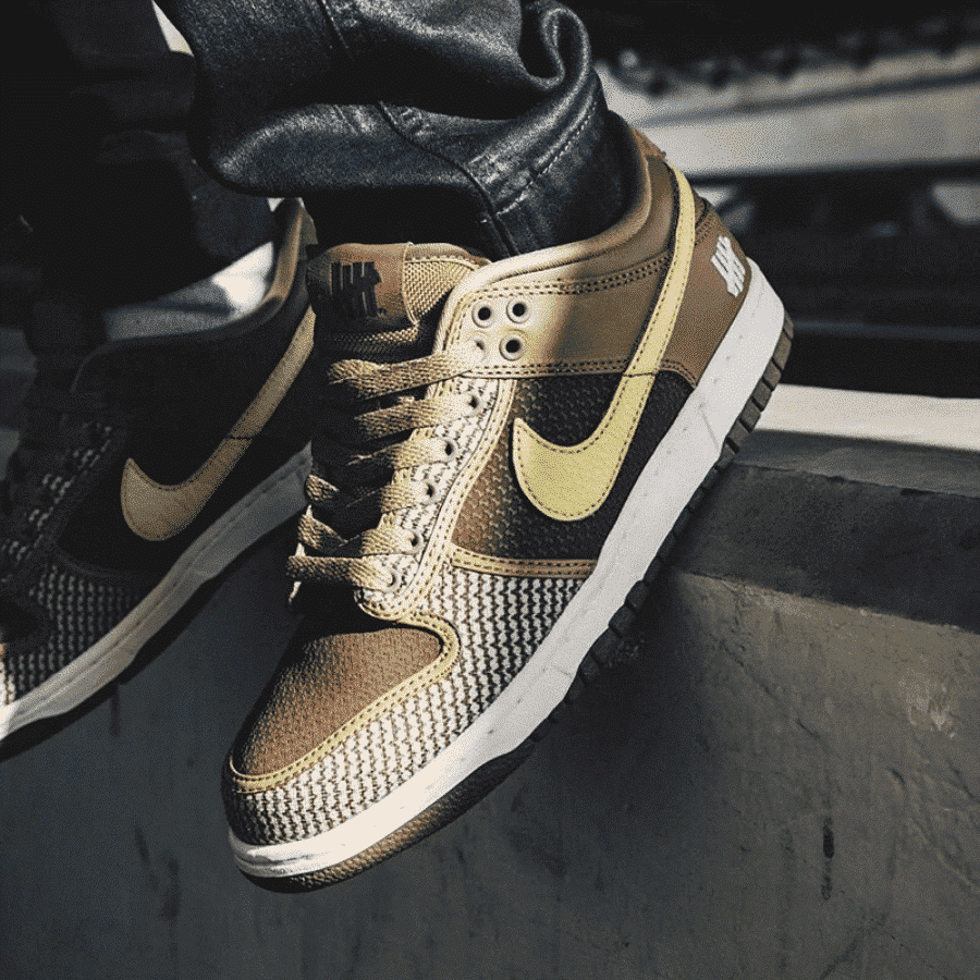 giày nike dunk low sp x undefeated 'canteen' dh3061-200