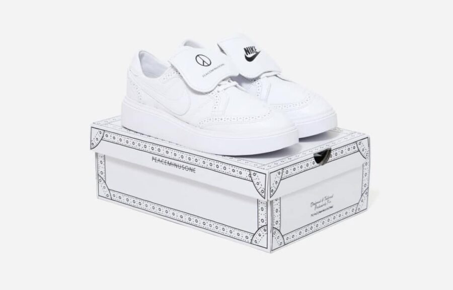 giày nike kwondo 1 g-dragon peaceminusone 'triple white' dh2482-100