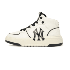 giày mlb chunky liner high new york yankees 'white black' 3asxcb12n-50ivs
