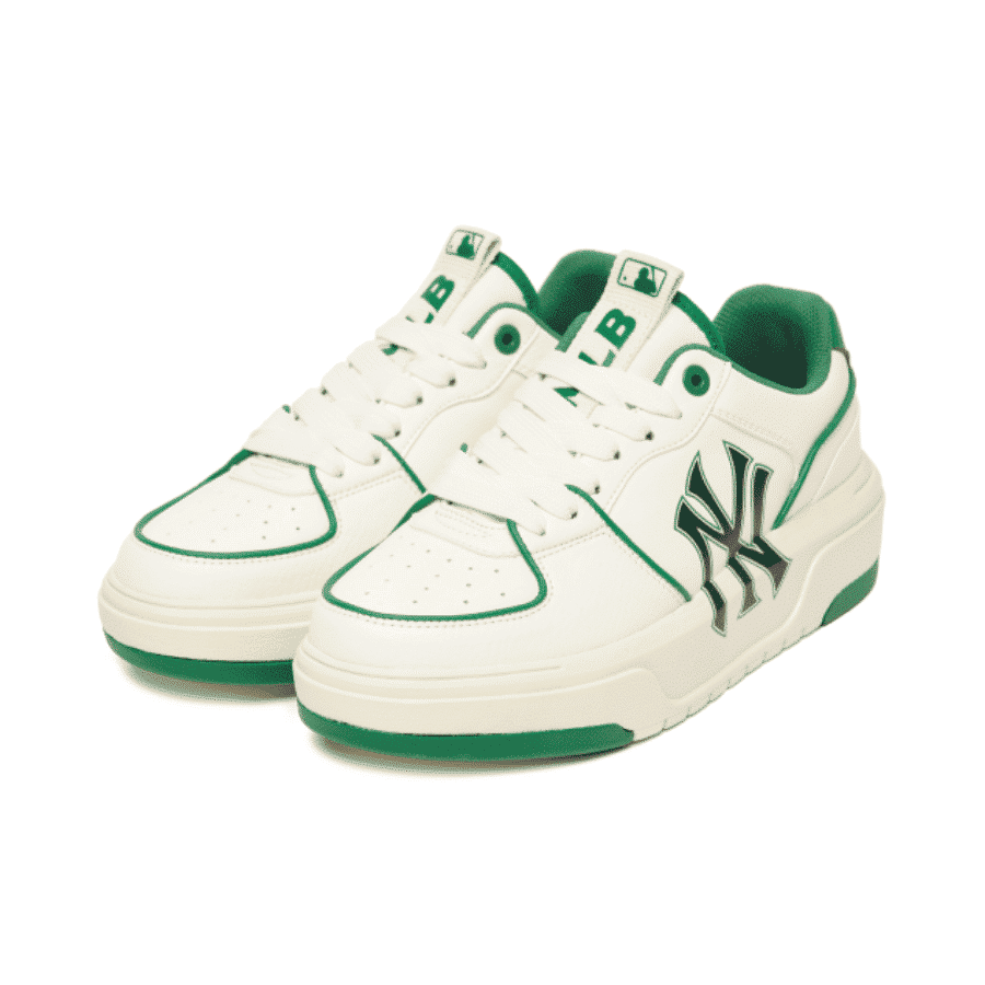 giày mlb chunky liner new york yankees 'white green' 3asxca12n-50gns