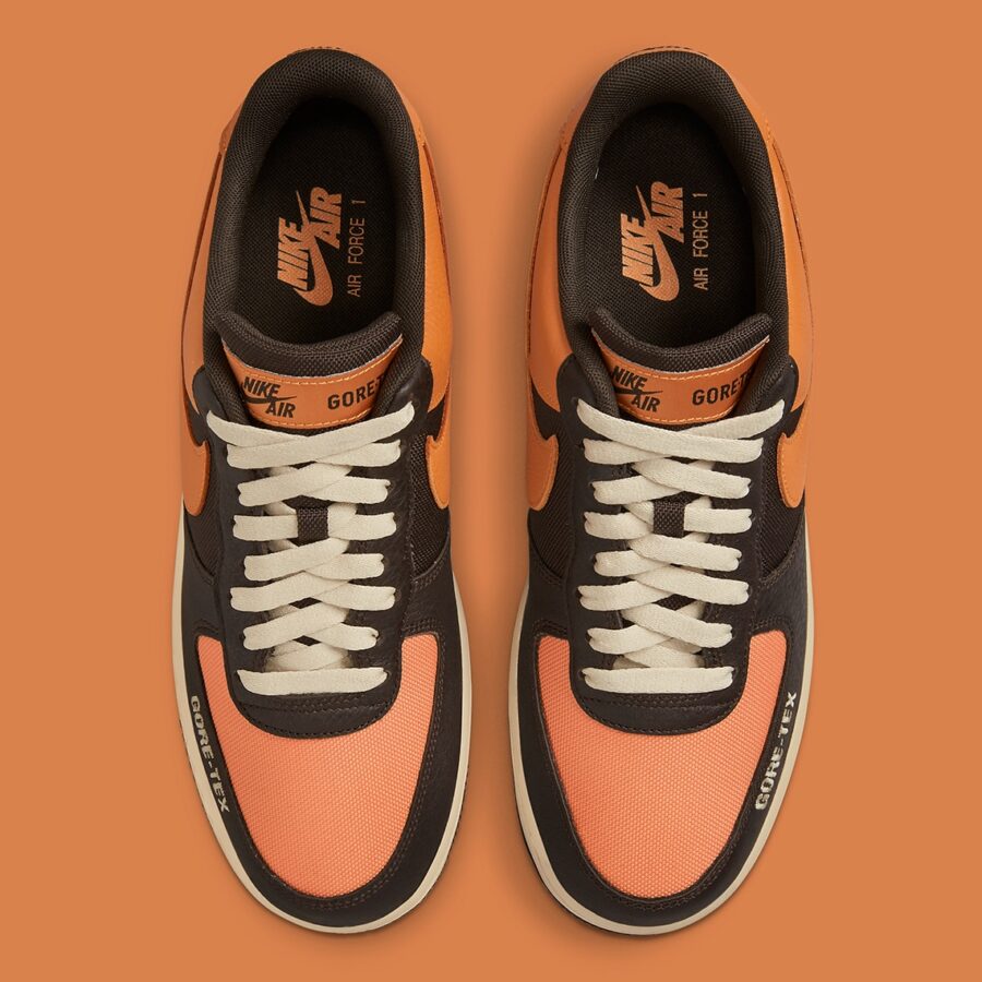 giày nike air force 1 gore-tex 'brown orange' do2760-220