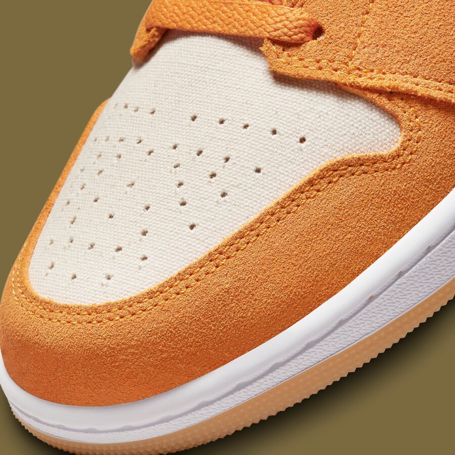 giày air jordan 1 low 'orange olive' dh6931-102
