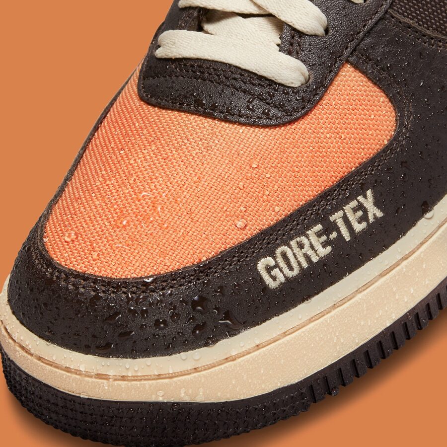 giày nike air force 1 gore-tex 'brown orange' do2760-220