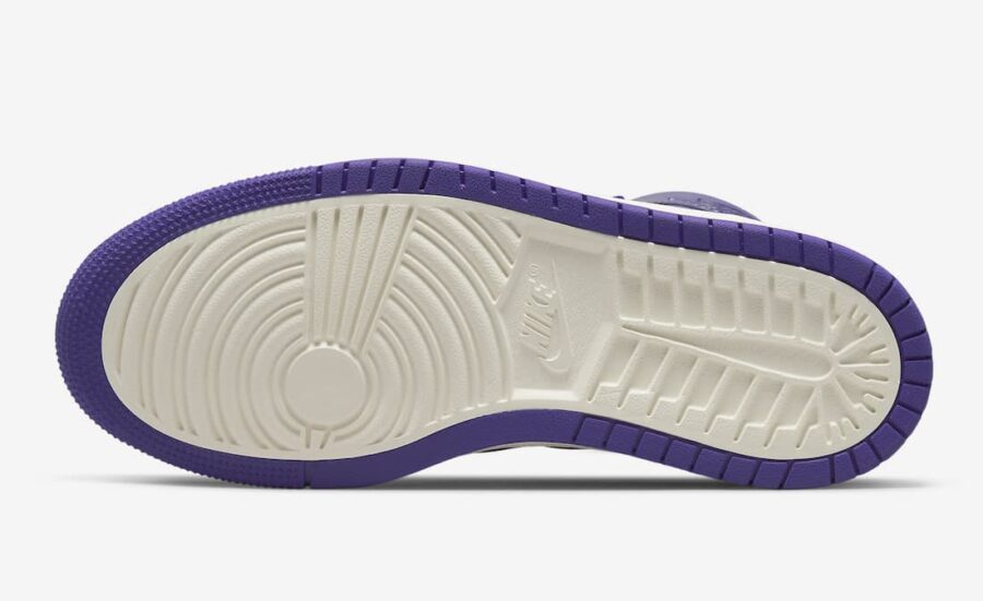 giày air jordan 1 high zoom cmft 'purple patent' ct0979-505