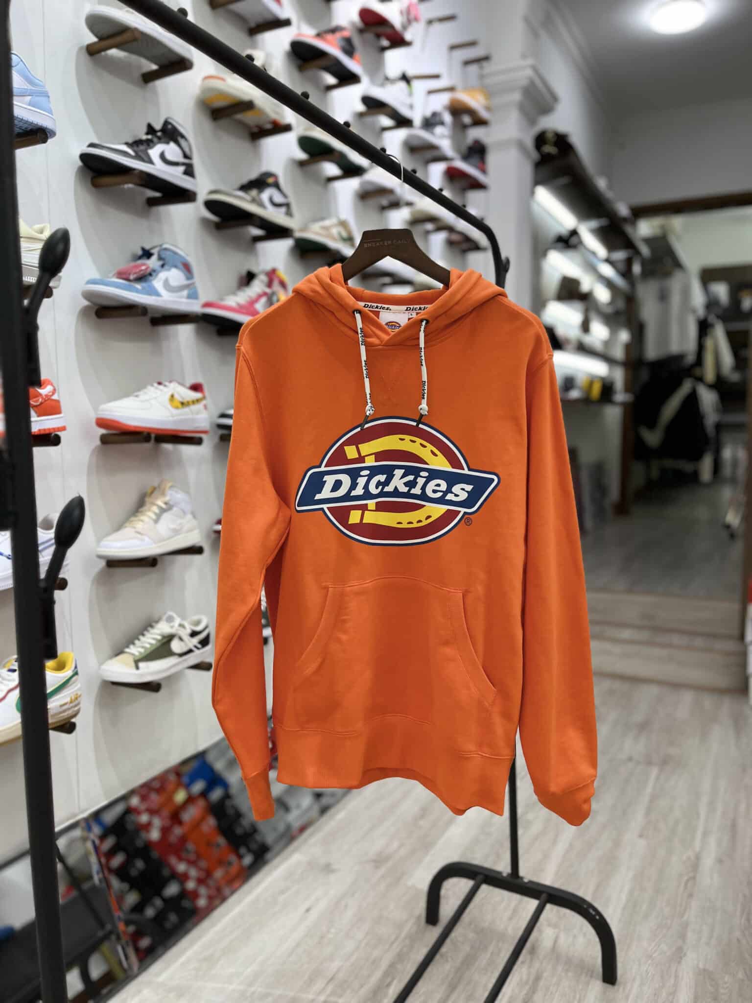 Orange dickies hoodie Clearance