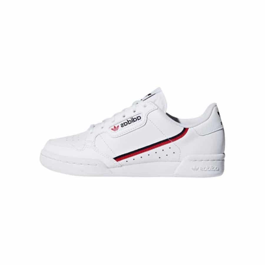 adidas continental 80 j 'white navy scarlet' f99787