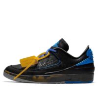 giày nike air jordan 2 retro low sp off-white 'black blue' dj4375-004