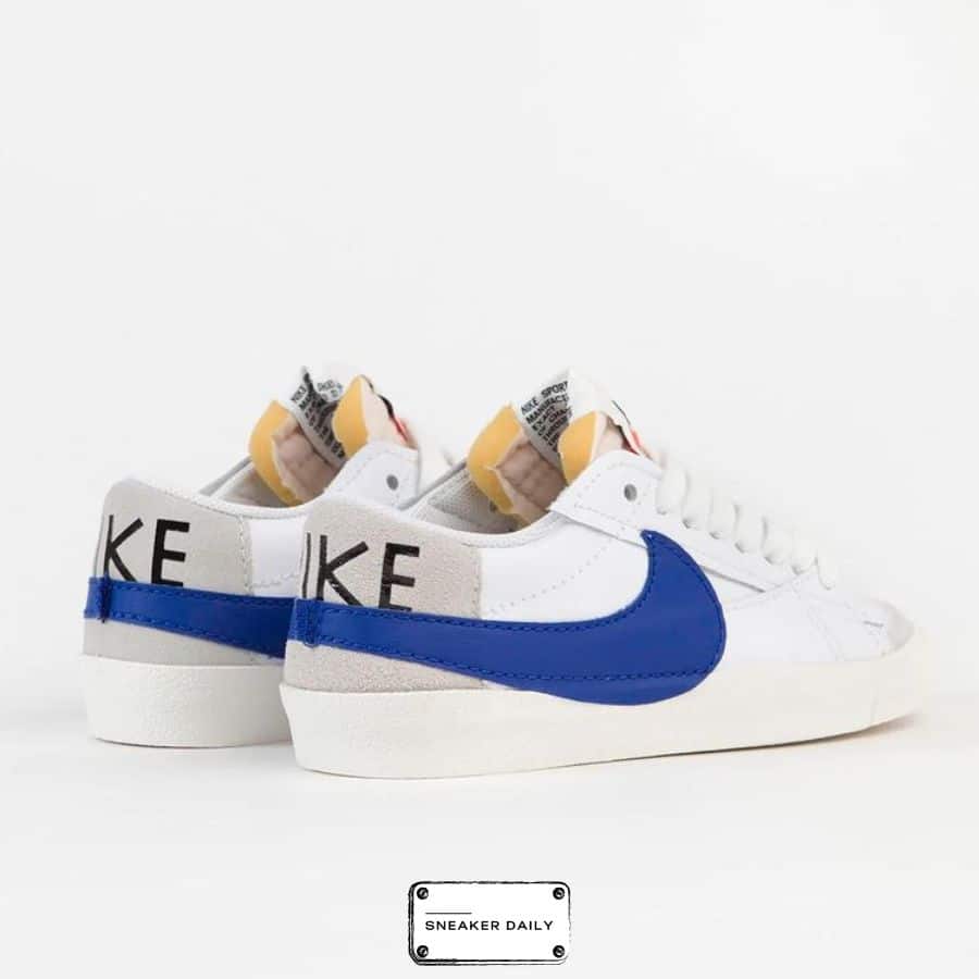 Giày Nike Blazer Low '77 Jumbo 'White Old Royal' Dq8768-100 - Sneaker Daily