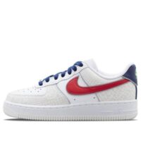 giày nike air force 1 '07 lx just do it 'white university red' dv1493-161