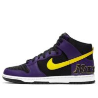 giày nam nike dunk high premium emb 'lakers' dh0642-001