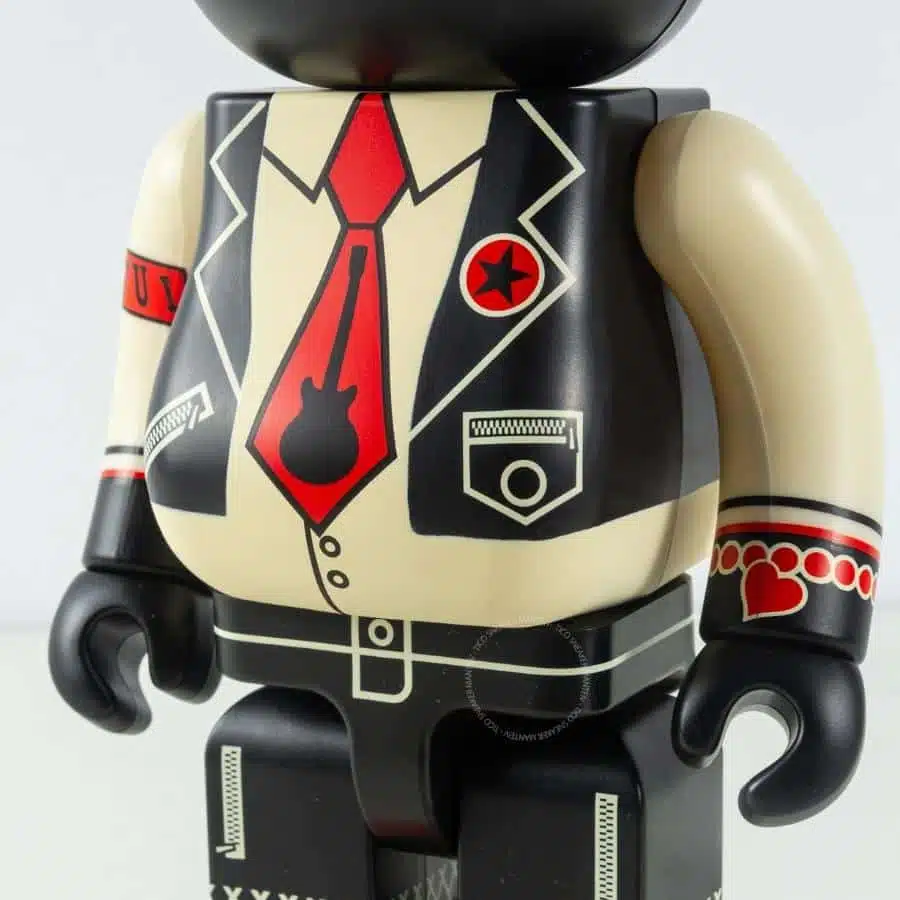 Bearbrick Anna Sui 'Red & Beige' 1000% BB-ASRB