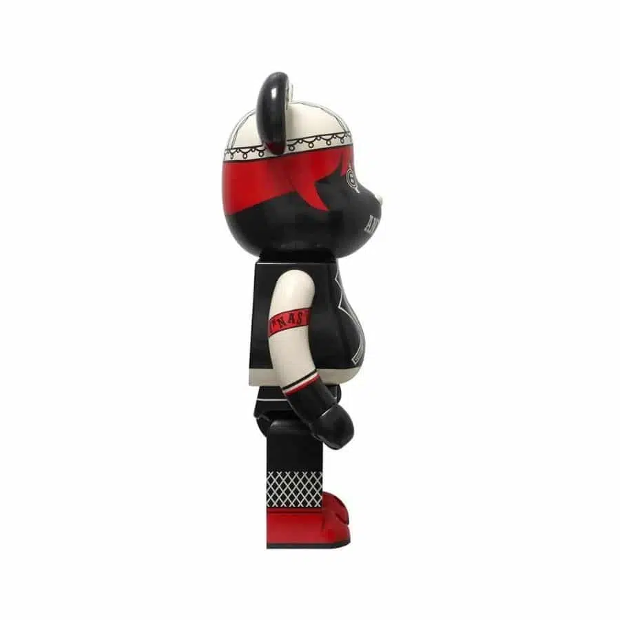 Bearbrick Anna Sui 'Red & Beige' 1000% BB-ASRB