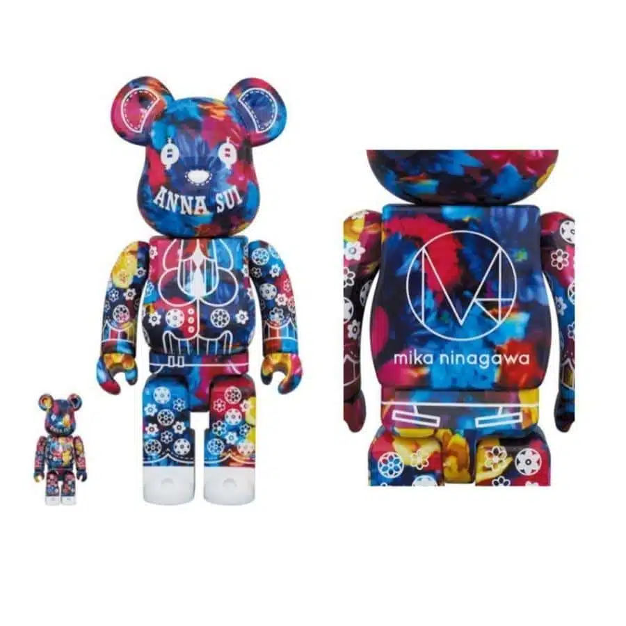 Bearbrick x ANNA SUI x M / mika ninagawa 1000% BB-ASMN