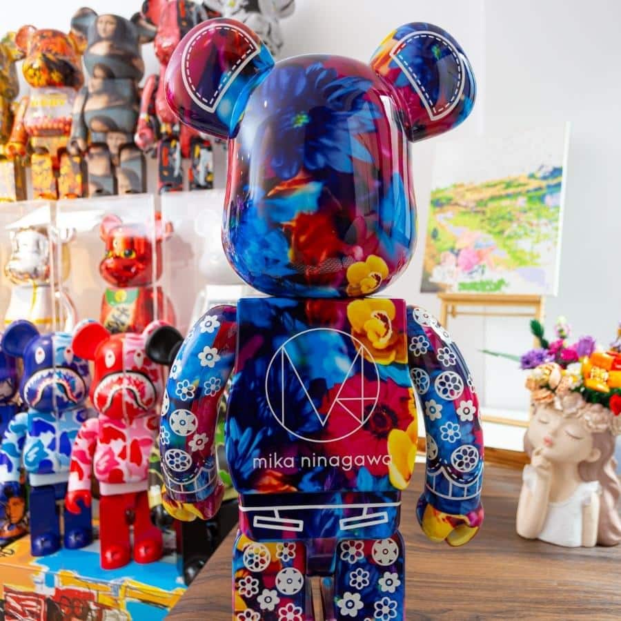 【正規品好評】BE@RBRICK 400% MIKA NINAGAWA 1st 希少 メディコムトイ kaws 葛飾北斎 b@by 達磨 アイアンマン 1000% キューブリック、ベアブリック