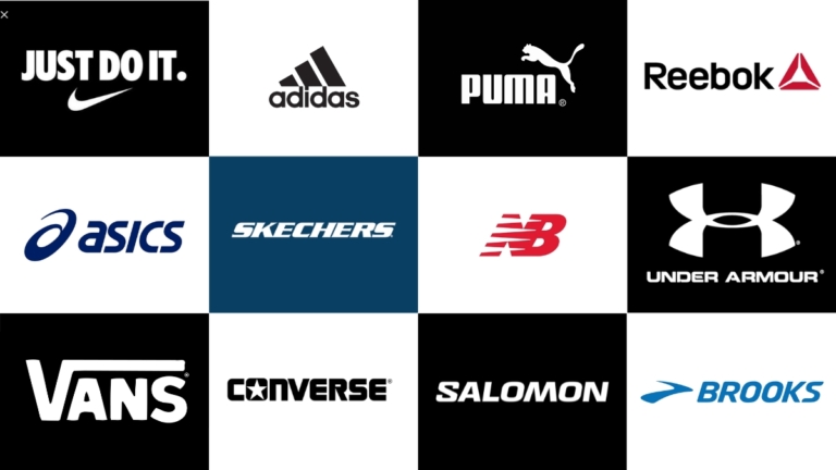 các thương hiệu giày thể thao nổi tiếng