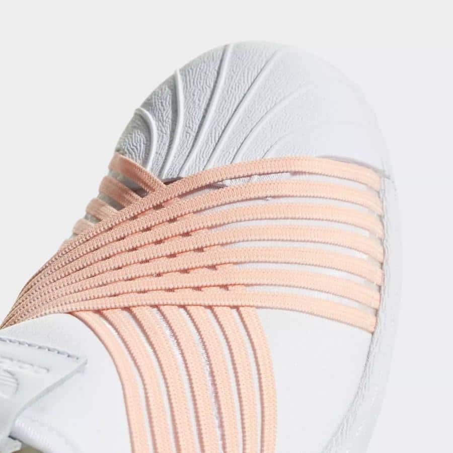 giày nữ adidas wmns superstar slip on 'clear orange' d96704