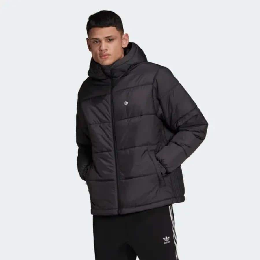 áo khoác adidas padded hooded puffer jacket h13555