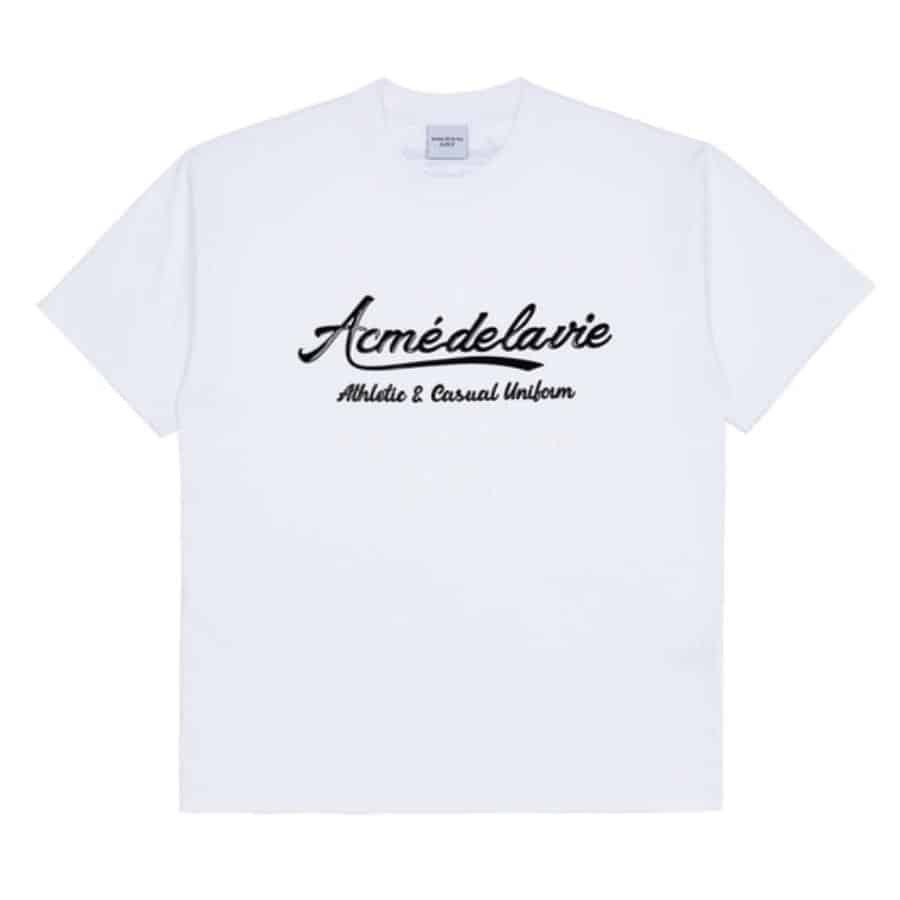 áo thun adlv gel printing logo short sleeve t-shirt white (5)
