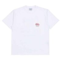 áo thun adlv gradation crayon logo short sleeve t-shirt white