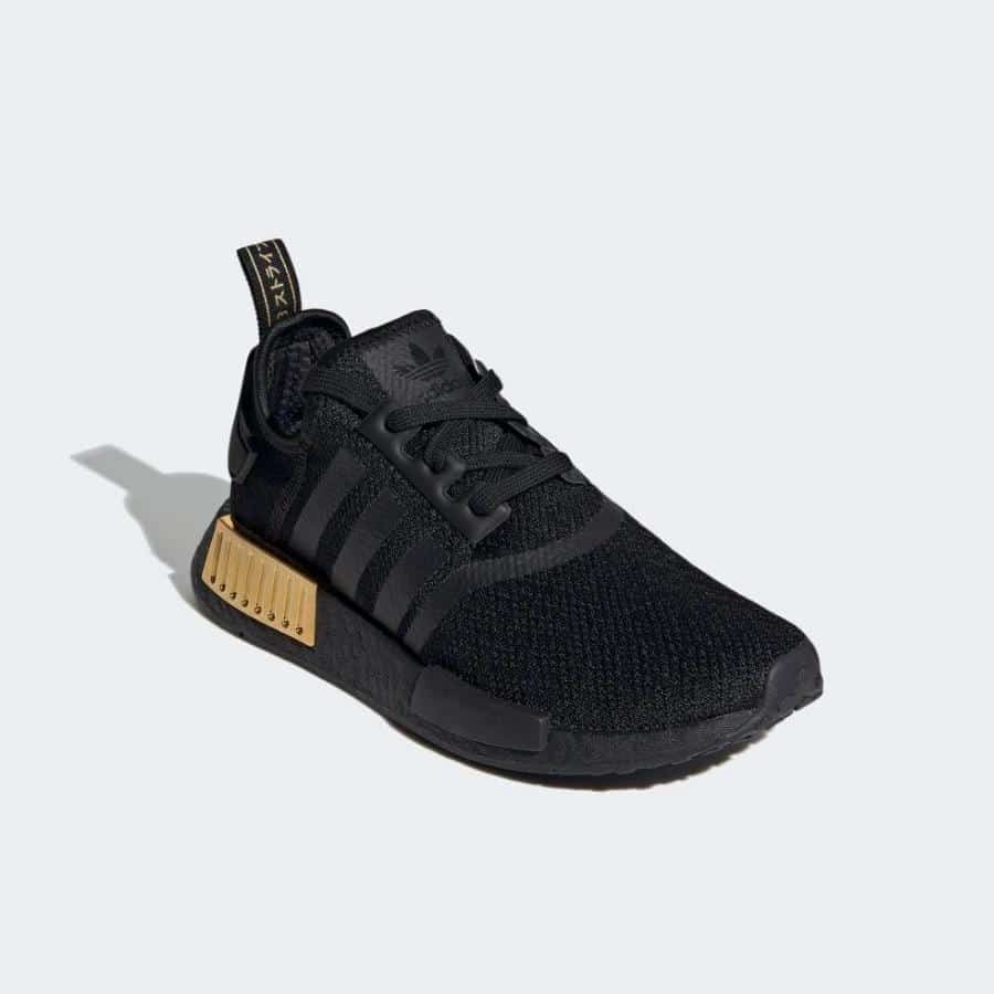 giày adidas wmns nmd_r1 'black gold metallic' fv1787