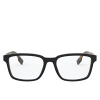kính burberry matte black eyeglasses be2308 3464