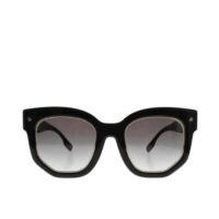kính burberry square black sunglasses grey lenses be4307 3001