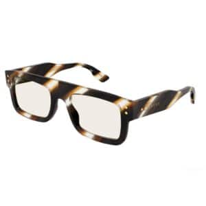 kính gucci yellow rectangular men's sunglasses gg1085s 002