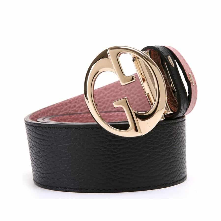 that-lung-gucci-unisex-black-pink-double-sided-leather-buckle-belt