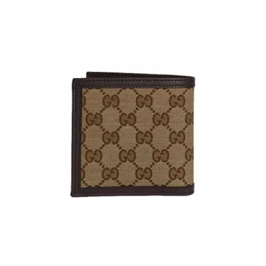 Ví Gucci Men's Signature Bifold Wallet With Coin Compartment - Sneaker Daily
