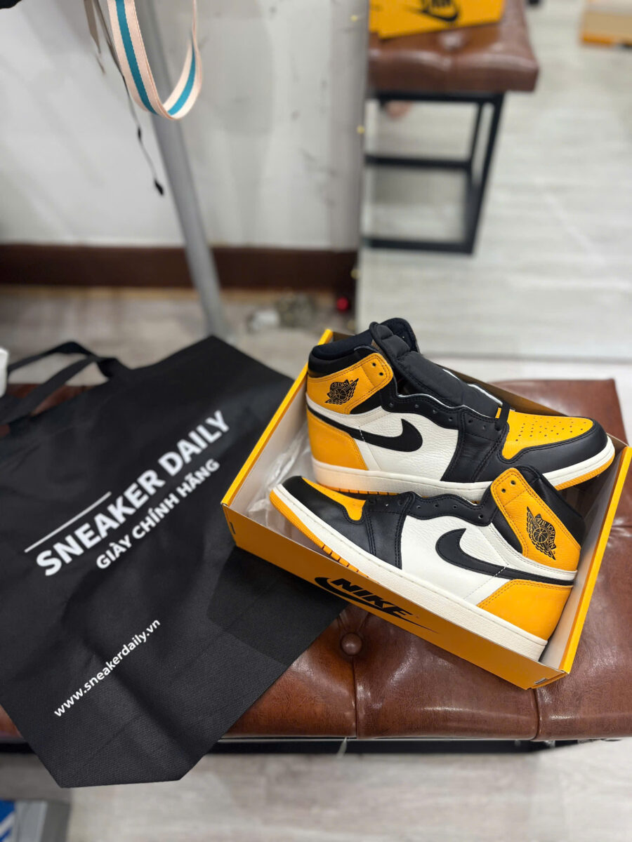 giày nike air jordan 1 retro high og 'taxi' 555088-711