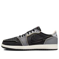 giày jordan 1 low og ex black smoke grey dv0982-006