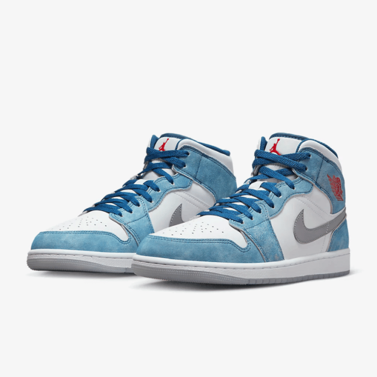 Giày Nike Air Jordan 1 Mid SE 'French Blue Fire Red' DN3706-401