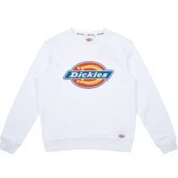 áo sweatshirt dickies terry brand logo print 'white'