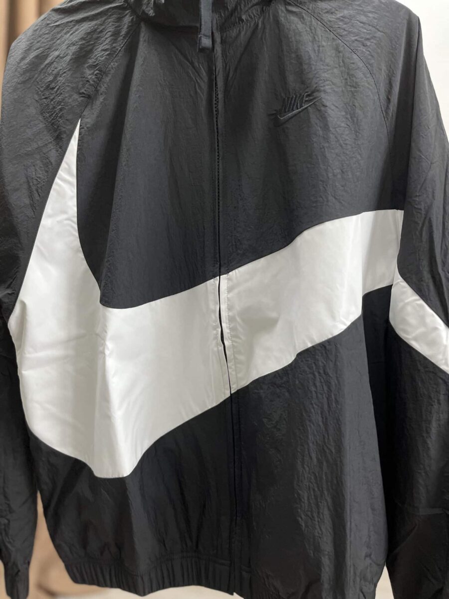 áo nike big swoosh jacket in black dv1363-010