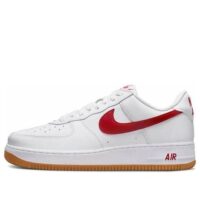nike air force 1 low 'color of the month - white university red' dj3911-102
