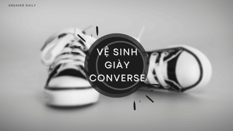 tất tần tật bí quyết vệ sinh giày converse đơn giản, hiệu quả tại nhà